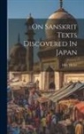 Max Muller - On Sanskrit Texts Discovered In Japan