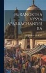 Subbaraya Sarma - Puranoktha Vysya Aparrachandrika