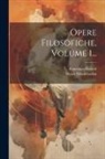 Moses Mendelssohn, Francesco Pizzetti - Opere Filosofiche, Volume 1