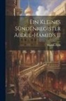 Mustafa Réfik - Ein Kleines Sündenregister Abdul-Hamid's II