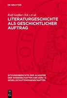 Rolf Geißler, Joachim-Jürgen Slomka - Literaturgeschichte als geschichtlicher Auftrag