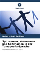 Walberto Ortiz Sevillano - Spitznamen, Kosenamen und Spitznamen in der Tumaqueña-Sprache