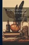 John Henry Bernard, Immanuel Kant - Kant's Kritik of Judgment
