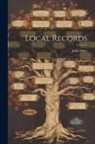 John Sykes - Local Records