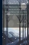 Snorri Sturluson, Ernst Heinrich Wilken - Die Prosaische Edda Im Auszuge Nebst Volsunga-Saga Und Nornagests-Tháttr; Volume 2