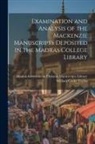 William Cooke Taylor, Madras Government Oriental Manuscript - Examination and Analysis of the Mackenzie Manuscripts Deposited in the Madras College Library