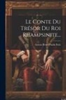 Gaston Bruno Paulin Paris - Le Conte Du Trésor Du Roi Rhampsinite
