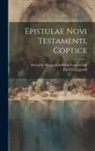 Paul De Lagarde, Deutsche Morgenländische Gesellschaft - Epistulae Novi Testamenti, Coptice