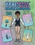 Anna Nadler - 1990s Paper Dolls Coloring and Activity Book