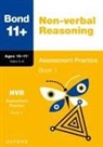 Bond 11+, Alison Primrose, Alison Bond 11+ Primrose, Primrose Alison - Bond 11+: Bond 11+ Non Verbal Reasoning Assessment Practice 10 11+