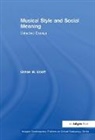 Derek B. Scott, DerekB. Scott - Musical Style and Social Meaning