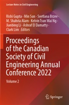 M. Shahria Alam, Svetlana Brzev, Svetlana Brzev et al, Ashraf el Damatty, Rishi Gupta, Jianbing Li... - Proceedings of the Canadian Society of Civil Engineering Annual Conference 2022, 2 Teile