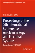 Hossam Gaber - Proceedings of the 5th International Conference on Clean Energy and Electrical Systems