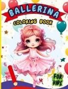 Peter - Ballerina Coloring Book For Kids