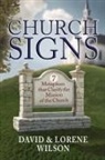 David Wilson, Lorene Wilson - Church Signs
