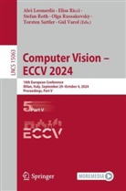 Ale¿ Leonardis, Ales Leonardis, Elisa Ricci, Stefan Roth, Stefan Roth et al, Olga Russakovsky... - Computer Vision - ECCV 2024
