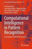 Asit Kumar Das, Hima Bindu Maringanti, Bighnaraj Naik, Bighnaraj Naik et al, Janmenjoy Nayak, Danilo Pelusi... - Computational Intelligence in Pattern Recognition