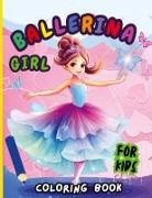 Peter - Ballerina Girl Coloring Book For Kids