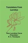 Titus Lucretius Carus - Translations from Lucretius