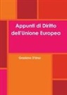 Graziano D'Urso - Appunti di Diritto dell'Unione Europea