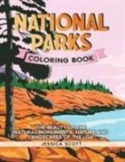 Jessica Scott - National Parks Coloring Book