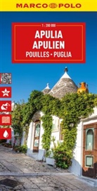Marco Polo Verlag - MARCO POLO Reisekarte Italien 11 Apulien 1:200.000