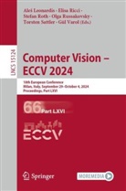 Ales Leonardis, Aleš Leonardis, Elisa Ricci, Stefan Roth, Stefan Roth et al, Olga Russakovsky... - Computer Vision - ECCV 2024
