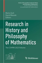 Waszek, David Waszek, Maria Zack - Research in History and Philosophy of Mathematics