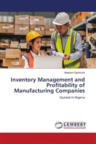 Adeyemi Daramola - Inventory Management and Profitability of Manufacturing Companies