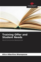 Alice Albertina Nhamposse - Training Offer and Student Needs