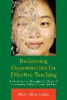 Mary Ellen Dunn, Dunn Mary Ellen - Reclaiming Opportunities for Effective Teaching