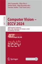 Ales Leonardis, Aleš Leonardis, Elisa Ricci, Stefan Roth, Stefan Roth et al, Olga Russakovsky... - Computer Vision - ECCV 2024