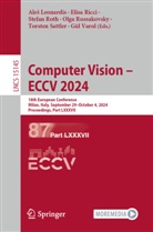Ales Leonardis, Aleš Leonardis, Elisa Ricci, Stefan Roth, Stefan Roth et al, Olga Russakovsky... - Computer Vision - ECCV 2024