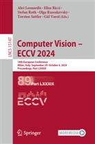 Ales Leonardis, Aleš Leonardis, Elisa Ricci, Stefan Roth, Stefan Roth et al, Olga Russakovsky... - Computer Vision - ECCV 2024