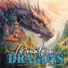 Monsoon Publishing - Mountain Dragons Coloring Book for Adults Double-Sided