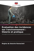 Regina de Amorim Romacheli - Évaluation des incidences sur l'environnement : théorie et pratique