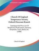 Church of England - Church Of England Temperance Society, Oxford Diocesan Branch
