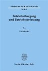 Ulrich Bracker - Betriebsübergang und Betriebsverfassung.
