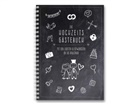 familia Verlag, familia Verlag - familiawedding black-Doodle- Design XXL Gästebuch zur Hochzeit