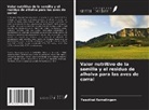 Yasothai Ramalingam - Valor nutritivo de la semilla y el residuo de alholva para las aves de corral