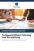 Christian SEKIMONYO SHAMAVU - Fortgeschrittene Führung und Verwaltung