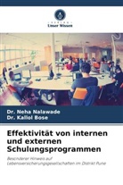 Dr Kallol Bose, Dr. Kallol Bose, Kallol Bose, Dr Neha Nalawade, Dr. Neha Nalawade, Neha Nalawade - Effektivität von internen und externen Schulungsprogrammen