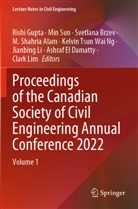 M. Shahria Alam, Svetlana Brzev, Svetlana Brzev et al, Ashraf el Damatty, Rishi Gupta, Jianbing Li... - Proceedings of the Canadian Society of Civil Engineering Annual Conference 2022, 2 Teile