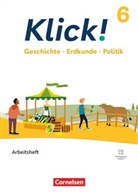 Andrea Richardy, Christine Fink, Christine Fink, Oliver Fink, Wolfgang Humann, Wolfgang u a Humann... - Klick! - Fächerübergreifendes Lehrwerk für Lernende mit Förderbedarf - Geschichte, Erdkunde, Politik - Fachhefte für alle Bundesländer - Ausgabe ab 2024 - 6. Schuljahr