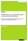 Anonymous - Elizabeth Bennet aus "Stolz und Vorurteil" von Jane Austen als Anti-Heldin