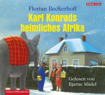 Florian Beckerhoff, Bjarne Mädel - Karl Konrads heimliches Afrika, 4 Audio-CD (Audio book) - Gekürzte Lesung