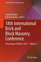 Ghiassi, Bahman Ghiassi, Gabriele Milani - 18th International Brick and Block Masonry Conference, 2 Teile