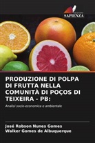 Walker Gomes de Albuquerque, José Robson Nunes Gomes - PRODUZIONE DI POLPA DI FRUTTA NELLA COMUNITÀ DI POÇOS DI TEIXEIRA - PB: