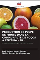 Walker Gomes de Albuquerque, José Robson Nunes Gomes - PRODUCTION DE PULPE DE FRUITS DANS LA COMMUNAUTÉ DE POÇOS À TEIXEIRA - PB :