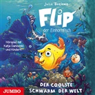Julia Boehme, Katja Danowski - Flip, Der Einhornfisch: Der coolste Schwarm der We, 1 Audio-CD (Audiolibro)